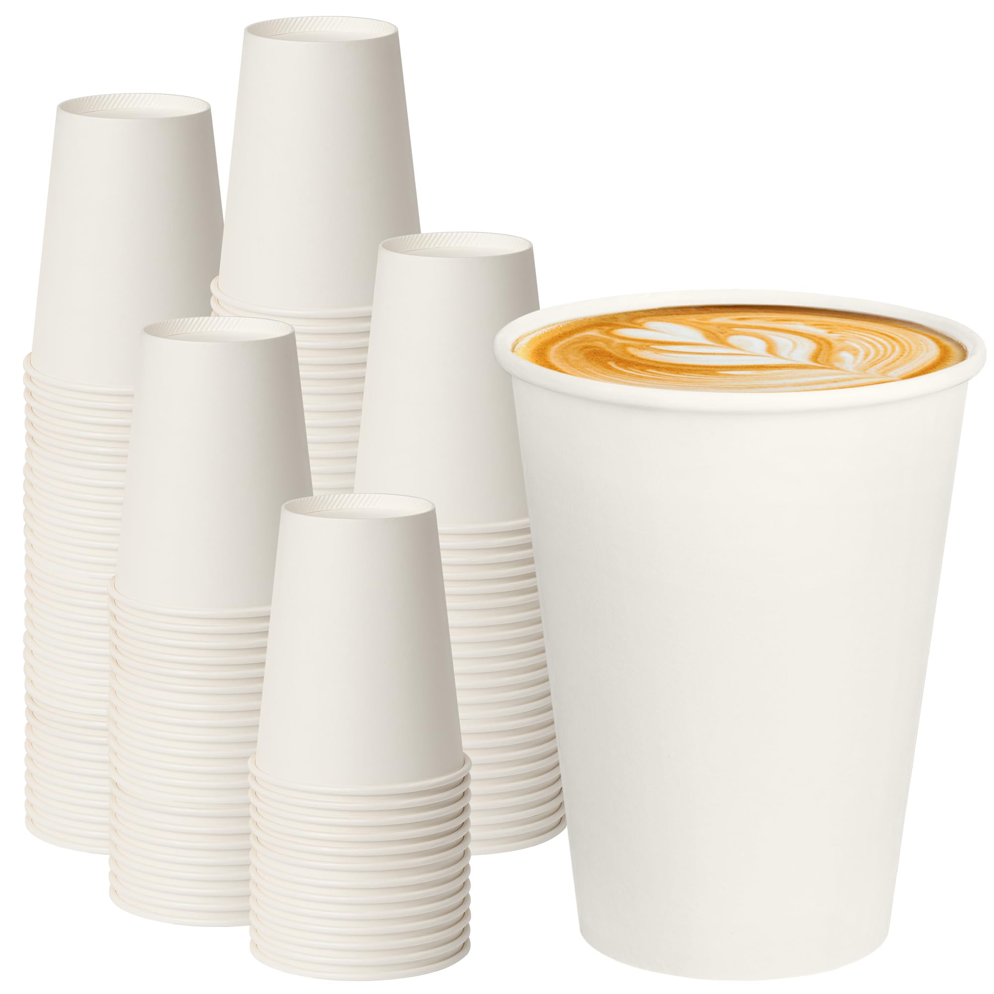 Disposable Paper Coffee Cups for Hot Beverages