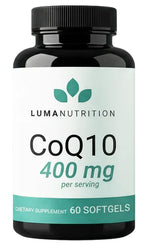 Luma Nutrition CoQ10 Softgels High-Absorption Heart Health

