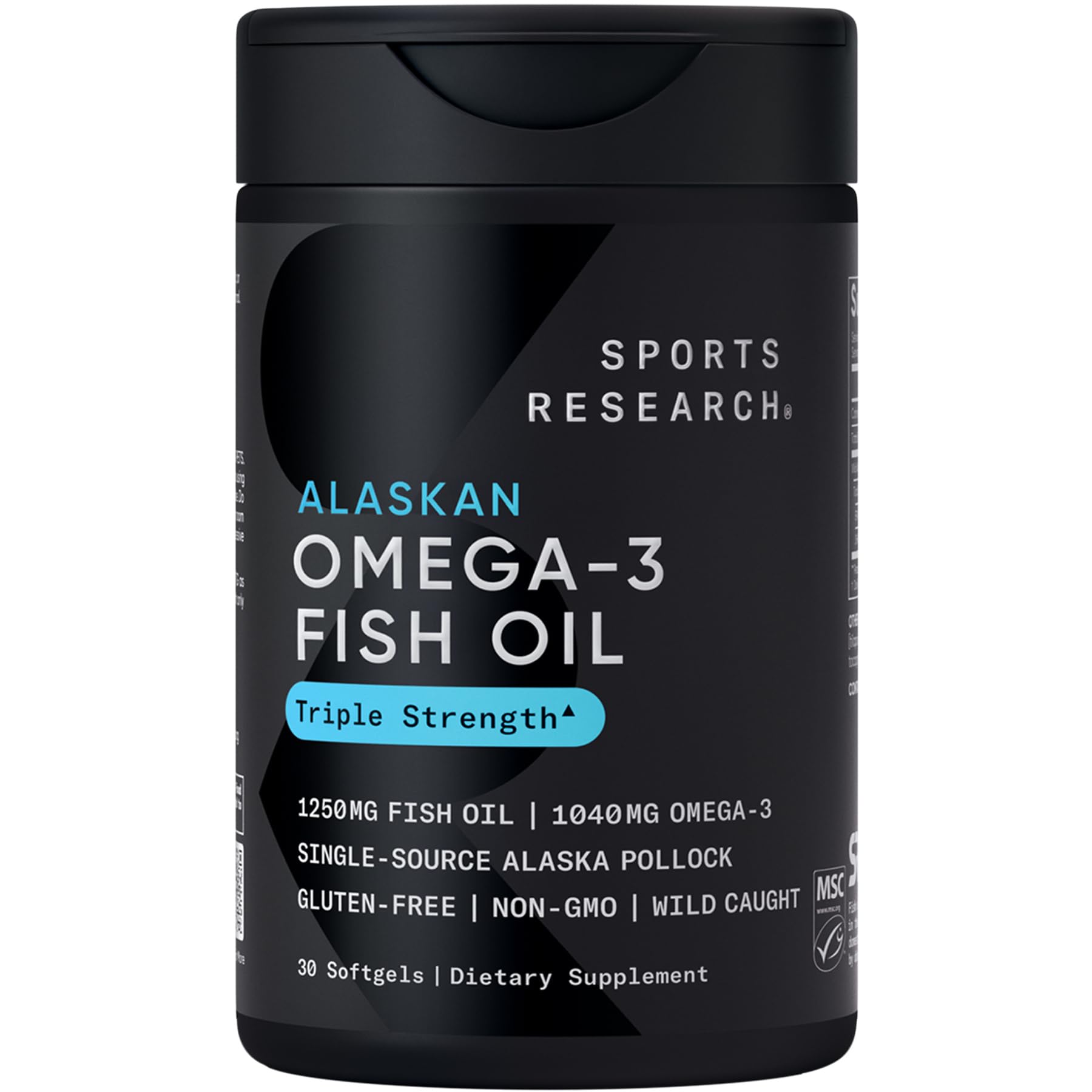 Sports Research Omega-3 Fish Oil