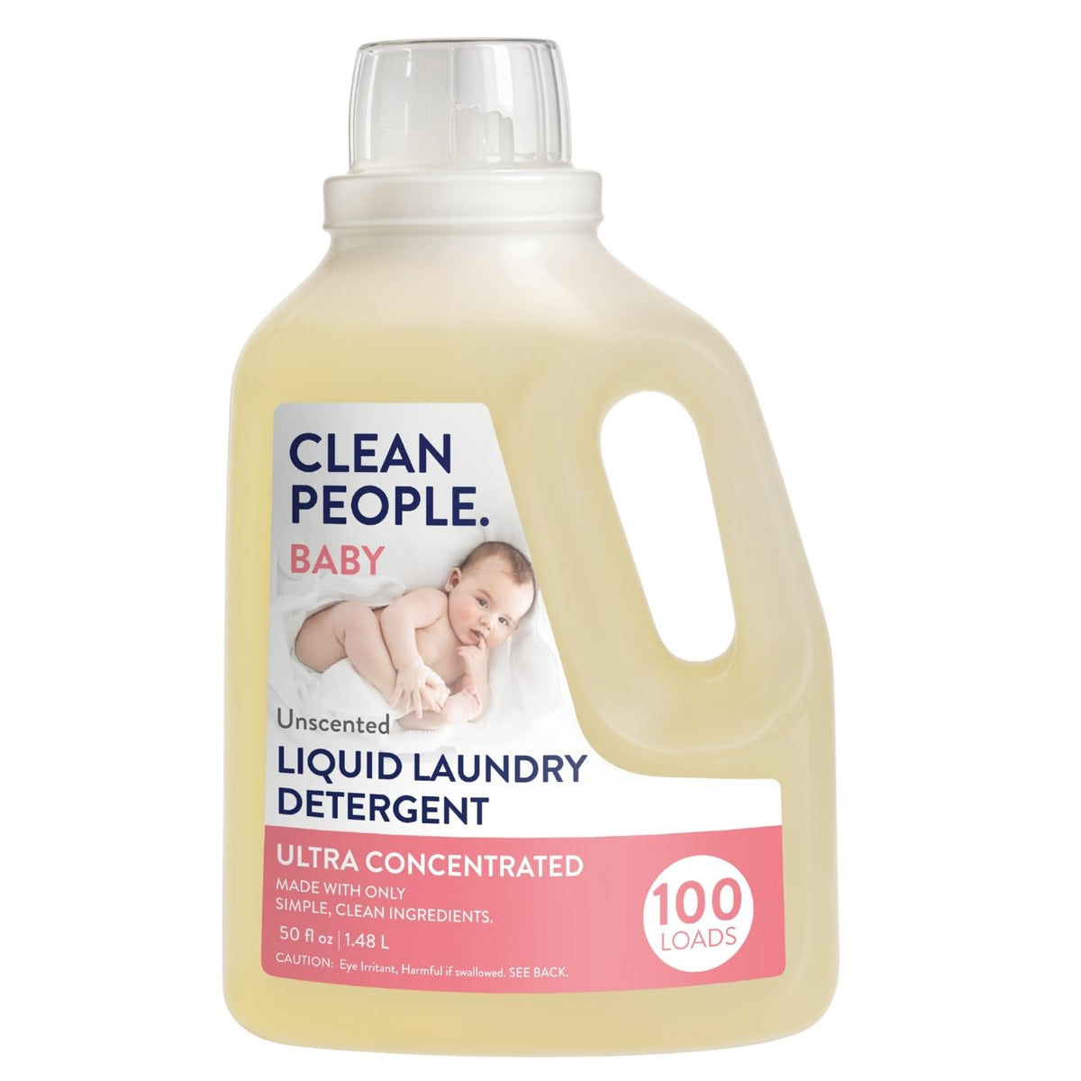 The Clean People Liquid Laundry Detergent - Ultra Concentrated, 50 oz