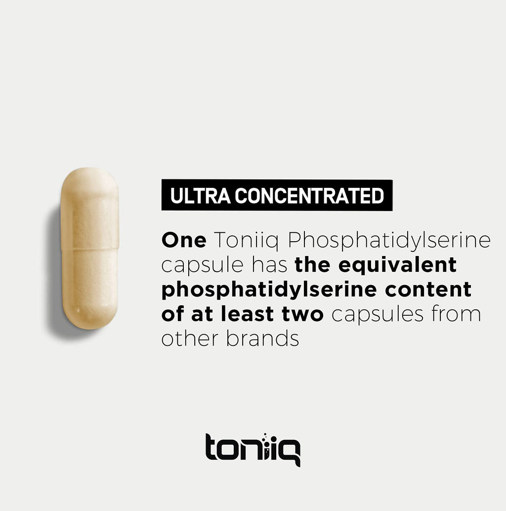 Toniiq Phosphatidylserine Supplement - Purity Tested


