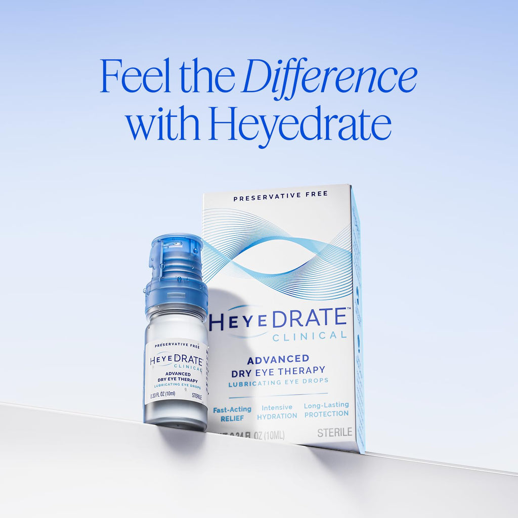 Heyedrate Clinical Preservative Free Eye Drops | Hydration

