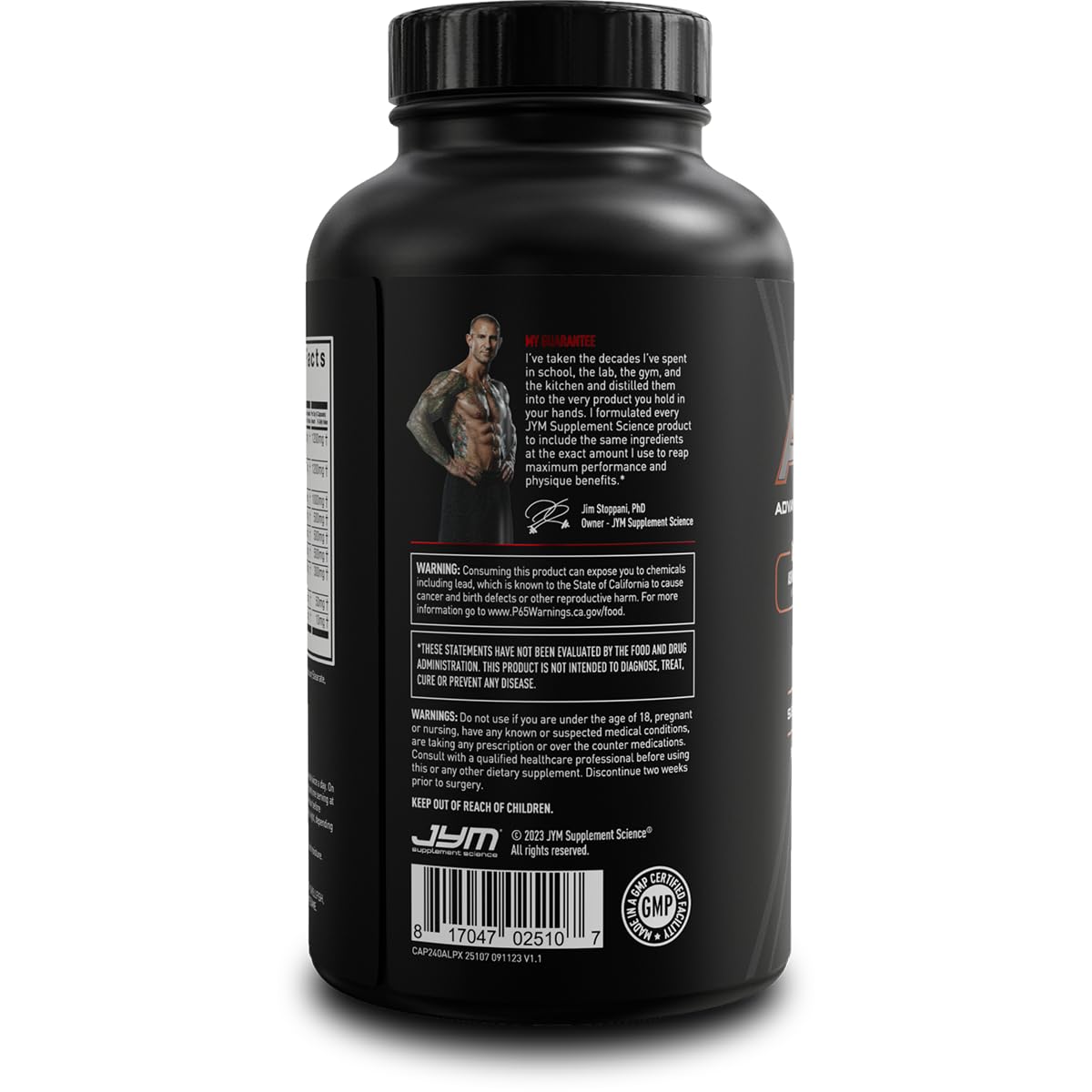 Testosterone Support Alpha JYM X Supplement

