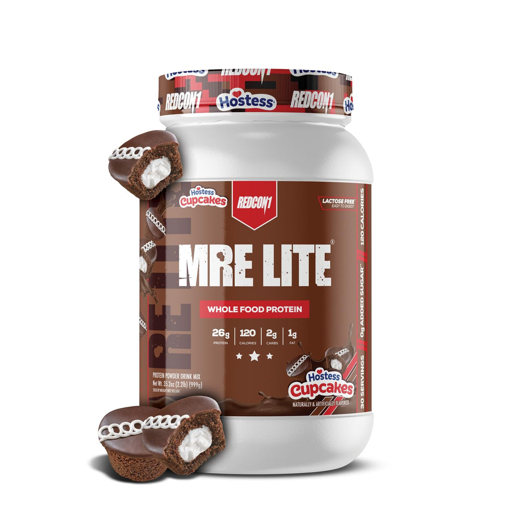 REDCON1 MRE LITE Whole Food Protein Powder - Lactose Free & Sugar Free