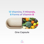 Livingood Daily Methylated Multivitamin for Adults | Energy

