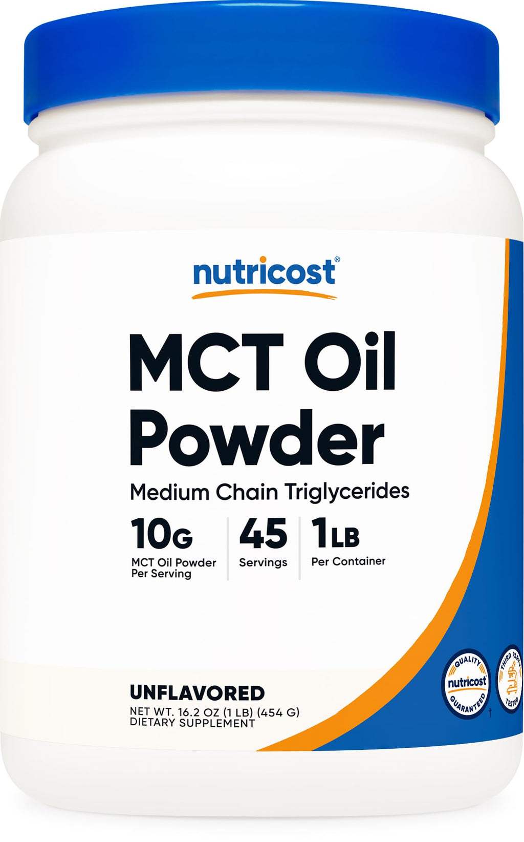 Nutricost MCT Oil Powder for Keto – Coconut-Derived

