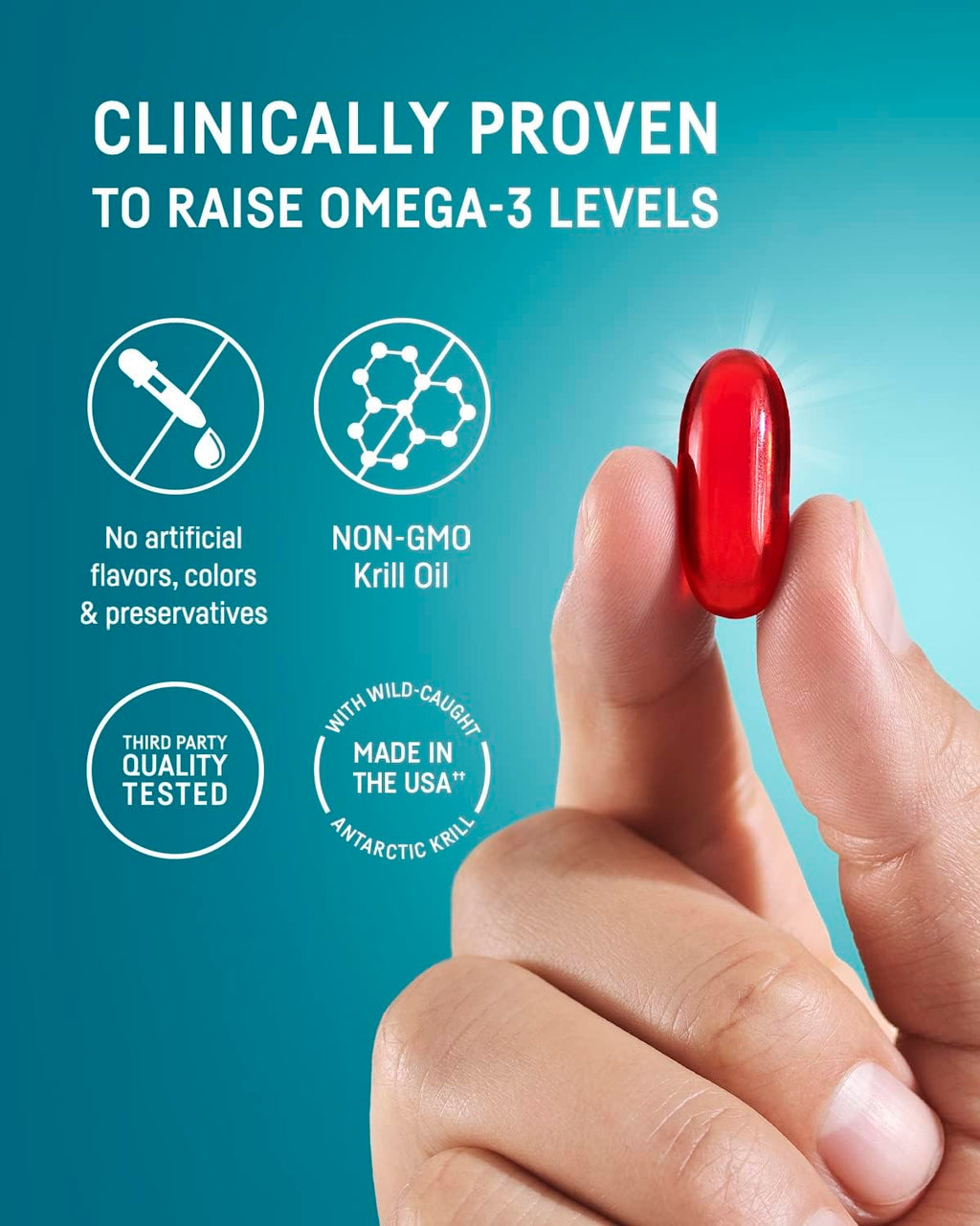 Kori Krill Omega-3 Softgels | Phospholipid Absorption

