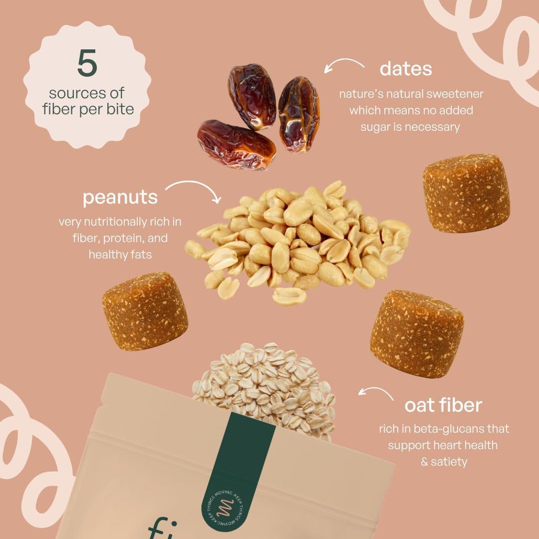 Fiome Fiber Bites - 5g Daily Fiber Supplement

