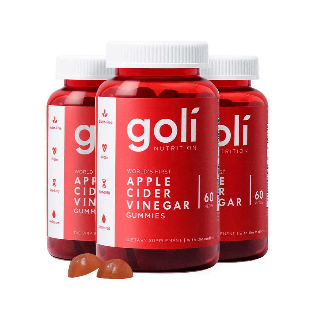 Goli Apple Cider Vinegar Gummies with B12 Beetroot