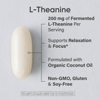 Sports Research L-Theanine Supplement with Suntheanine

