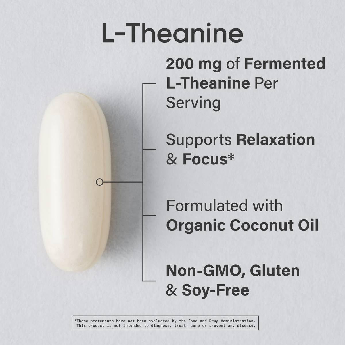 Sports Research L-Theanine Supplement with Suntheanine


