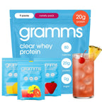 GRAMMS Clear Protein Powder Convenient On-The-Go Protein Drink


