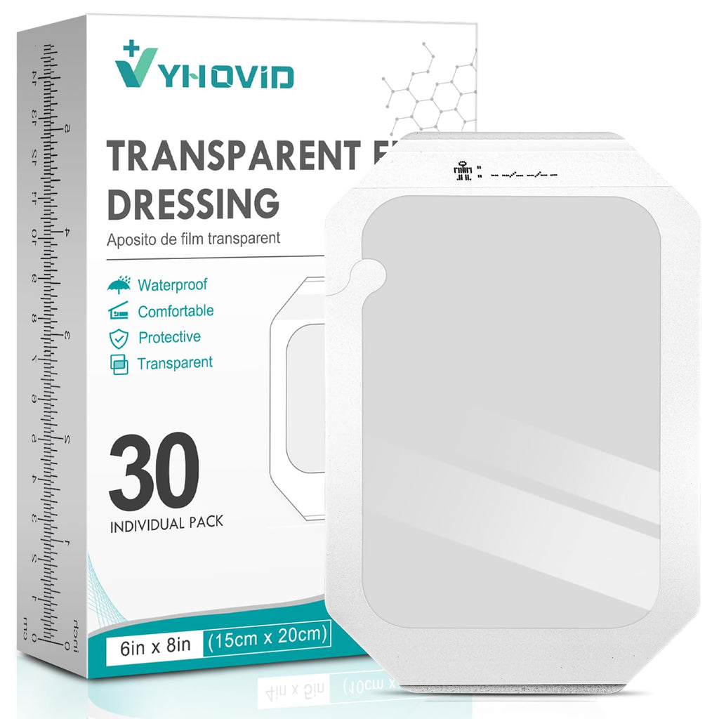 Transparent Film Dressing Waterproof Bandage Latex-Free

