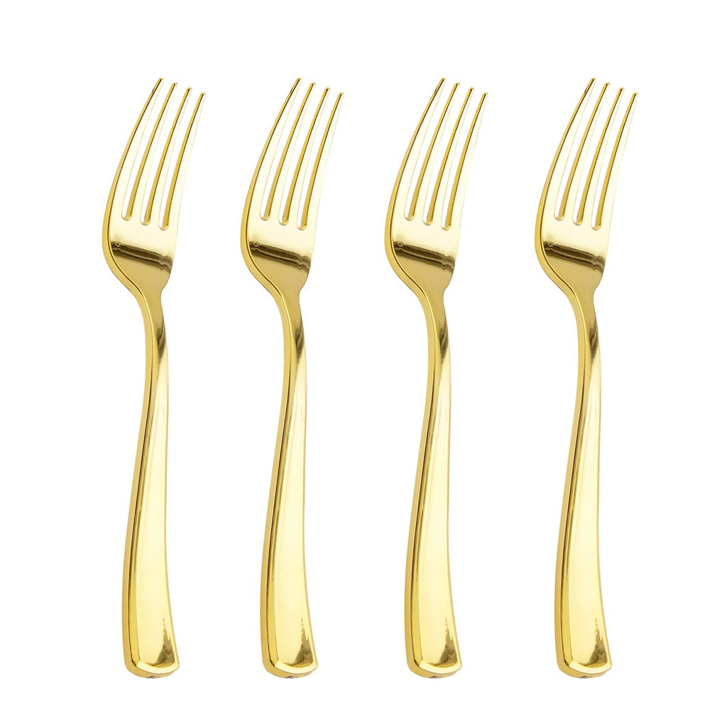 Liacere Heavyweight Disposable Plastic Forks - Cutlery

