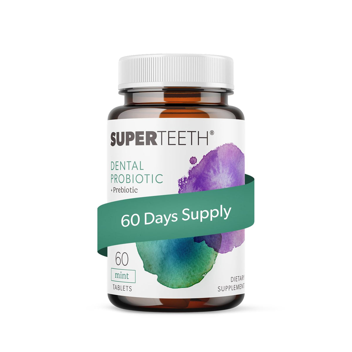 SuperTeeth Oral Probiotics Chewables for Fresh Breath

