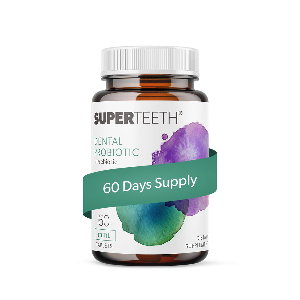 SuperTeeth Oral Probiotics Chewables for Fresh Breath

