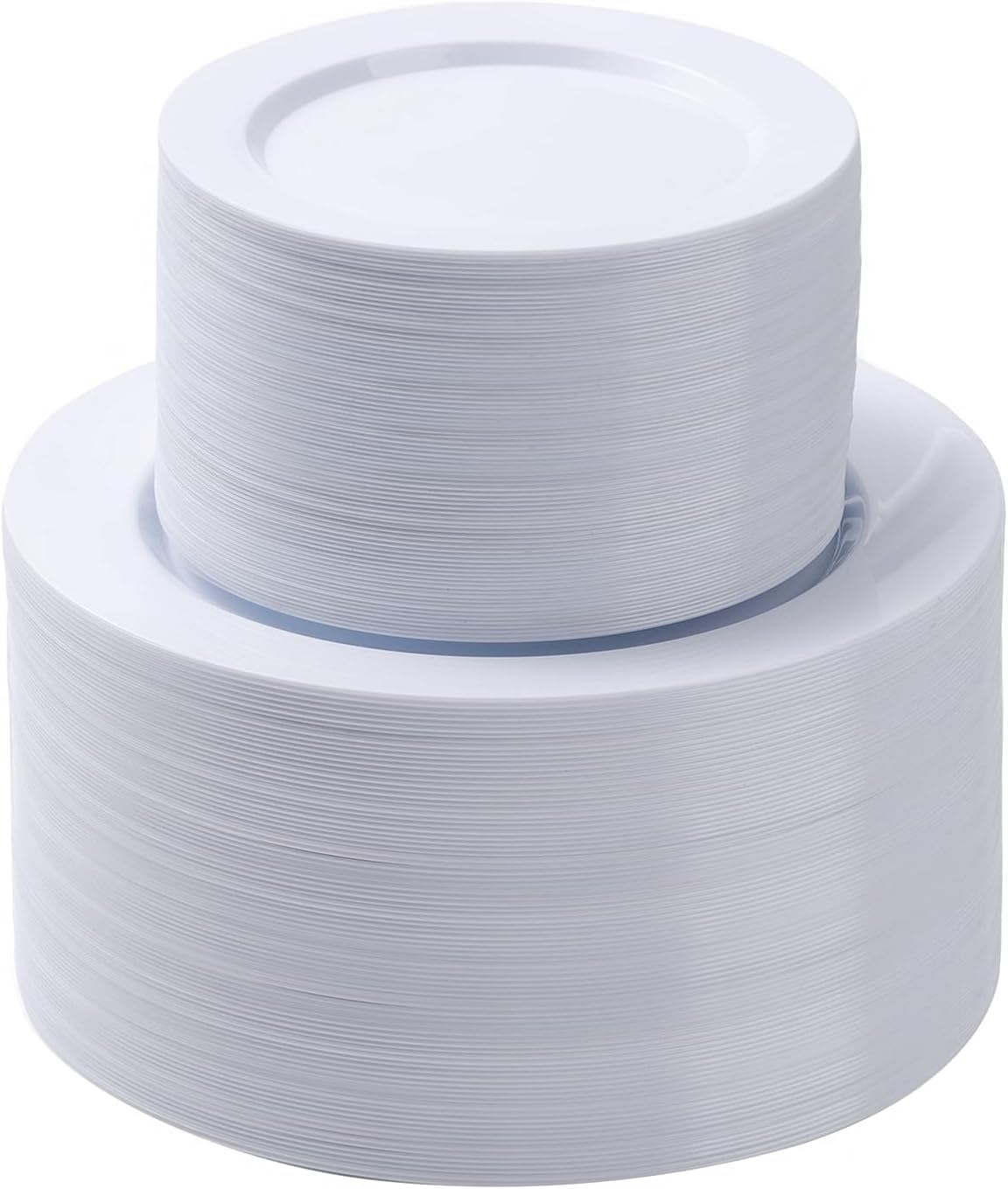 Goodluck Heavy-Duty Disposable Plastic Plates