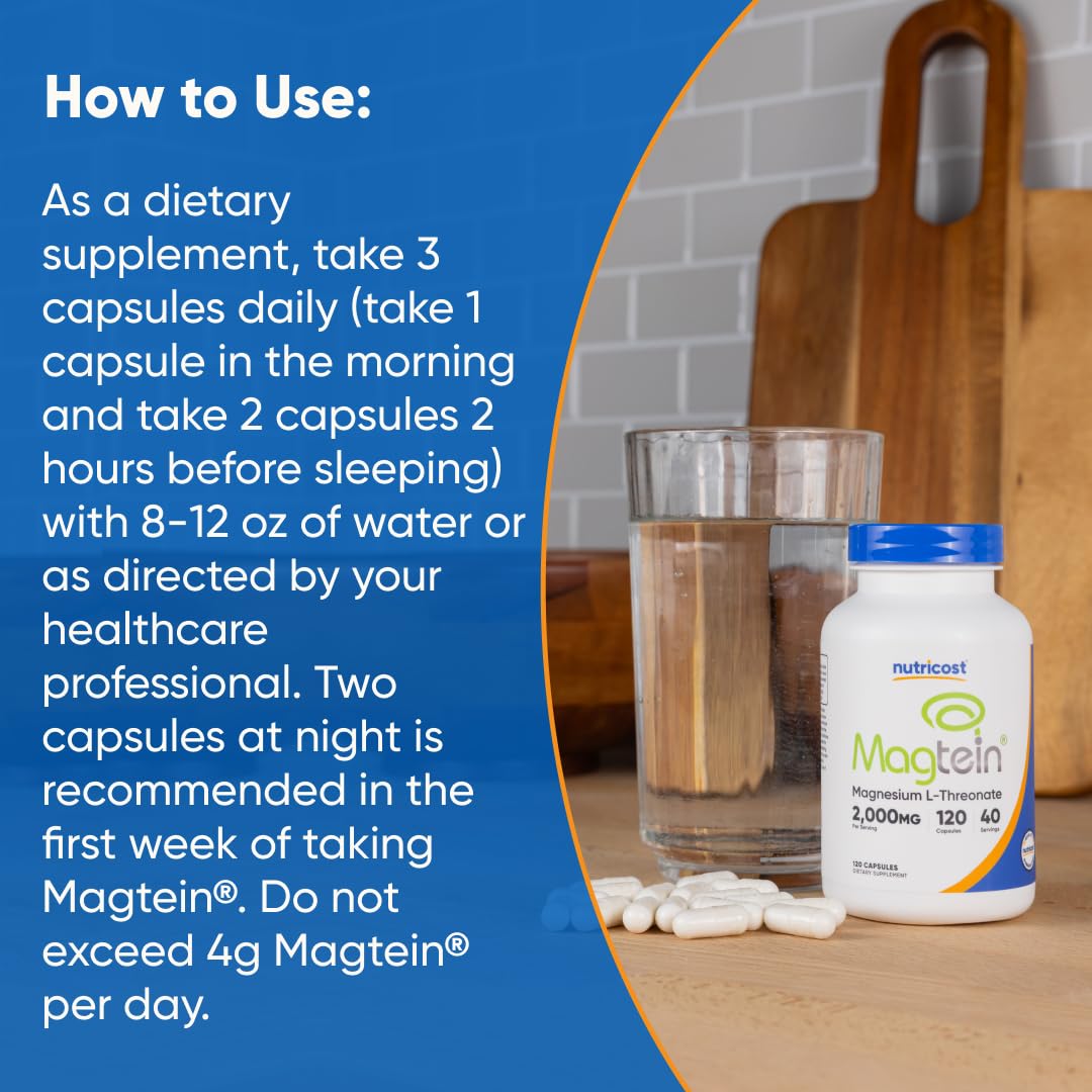 Nutricost Magnesium L-Threonate Supplement

