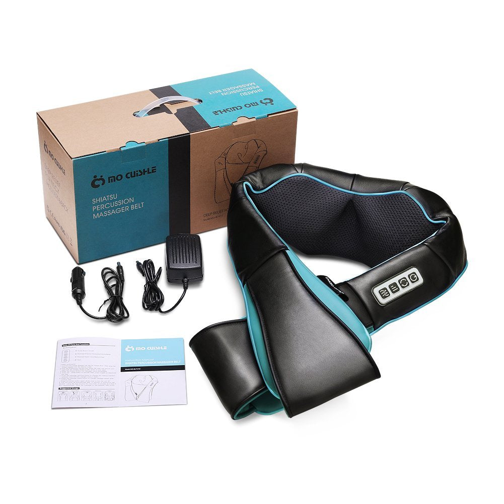 Mo Cuishle Shiatsu Massager with Heat | Deep Tissue Kneading

