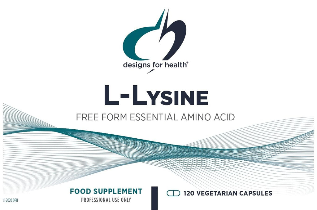 Designs for Health L-Lysine HCL Supplement for Immune & Bone Health

