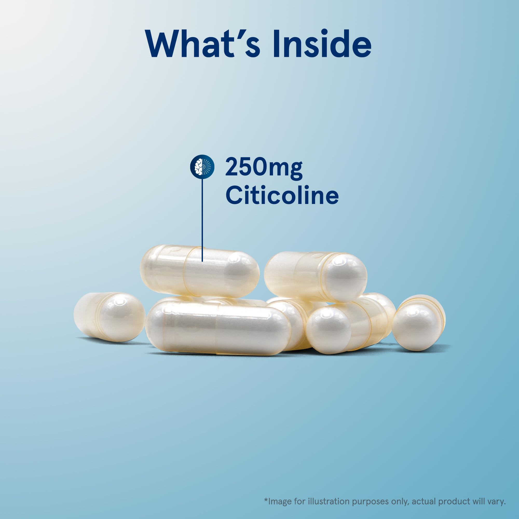 Citicoline CDP Choline 250 mg Brain Health Jarrow Formulas

