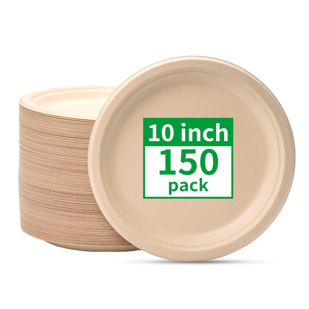 RACETOP Compostable Paper Plates - Heavy Duty

