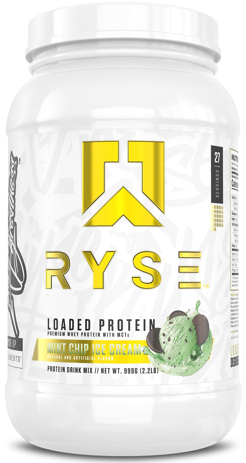 RYSE Loaded Protein Powder with Whey Isolate & Concentrate