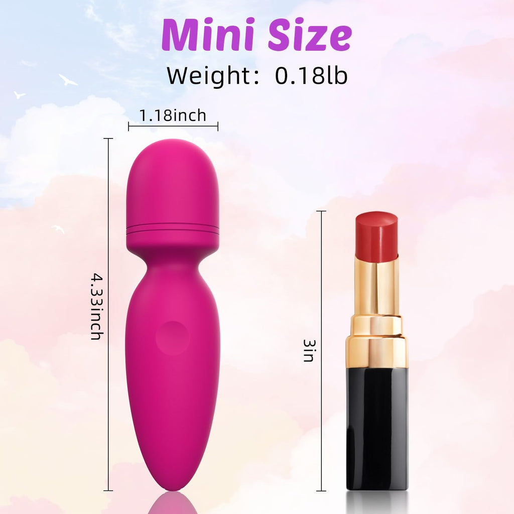 Fuwyiy Mini Massager – Cordless Handheld with 10 Modes

