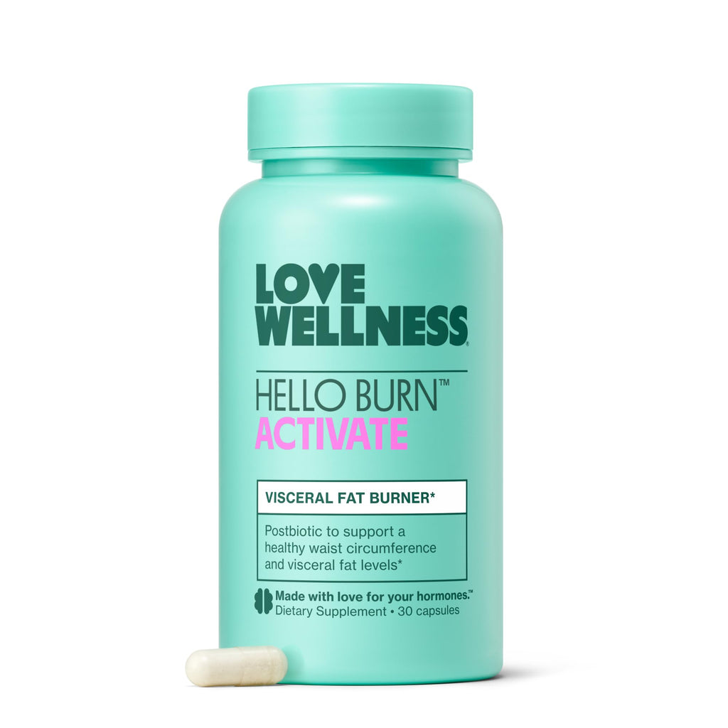 Love Wellness Hello Burn Activate Postbiotic Capsule for Fat

