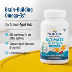 Ultimate Omega Jr. Strawberry Gels | Brain Health

