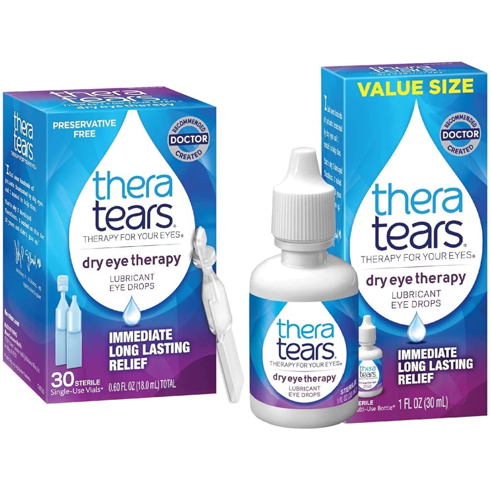 TheraTears Dry Eye Therapy Preservative-Free Eye Drops
