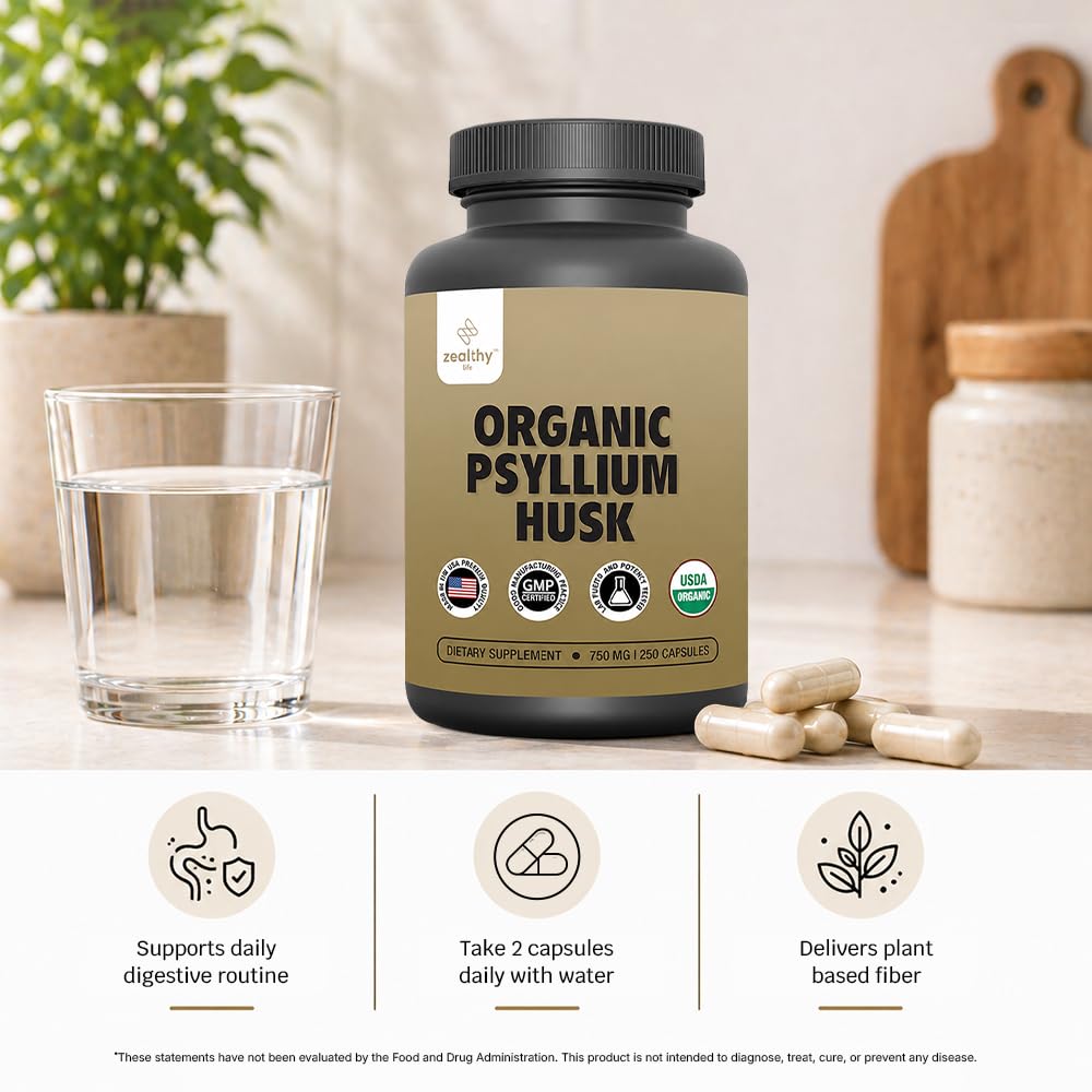Zealthy Life Fiber Supplement for Gut Health

