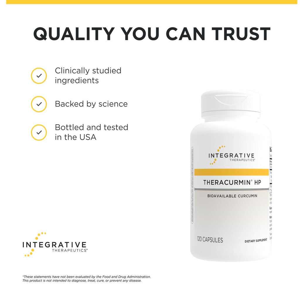 Integrative Theracurmin HP Heart and Joint Health Supplement

