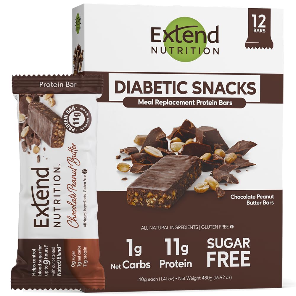 Sugar Free Protein Bars Extend - High Protein, Low Carb

