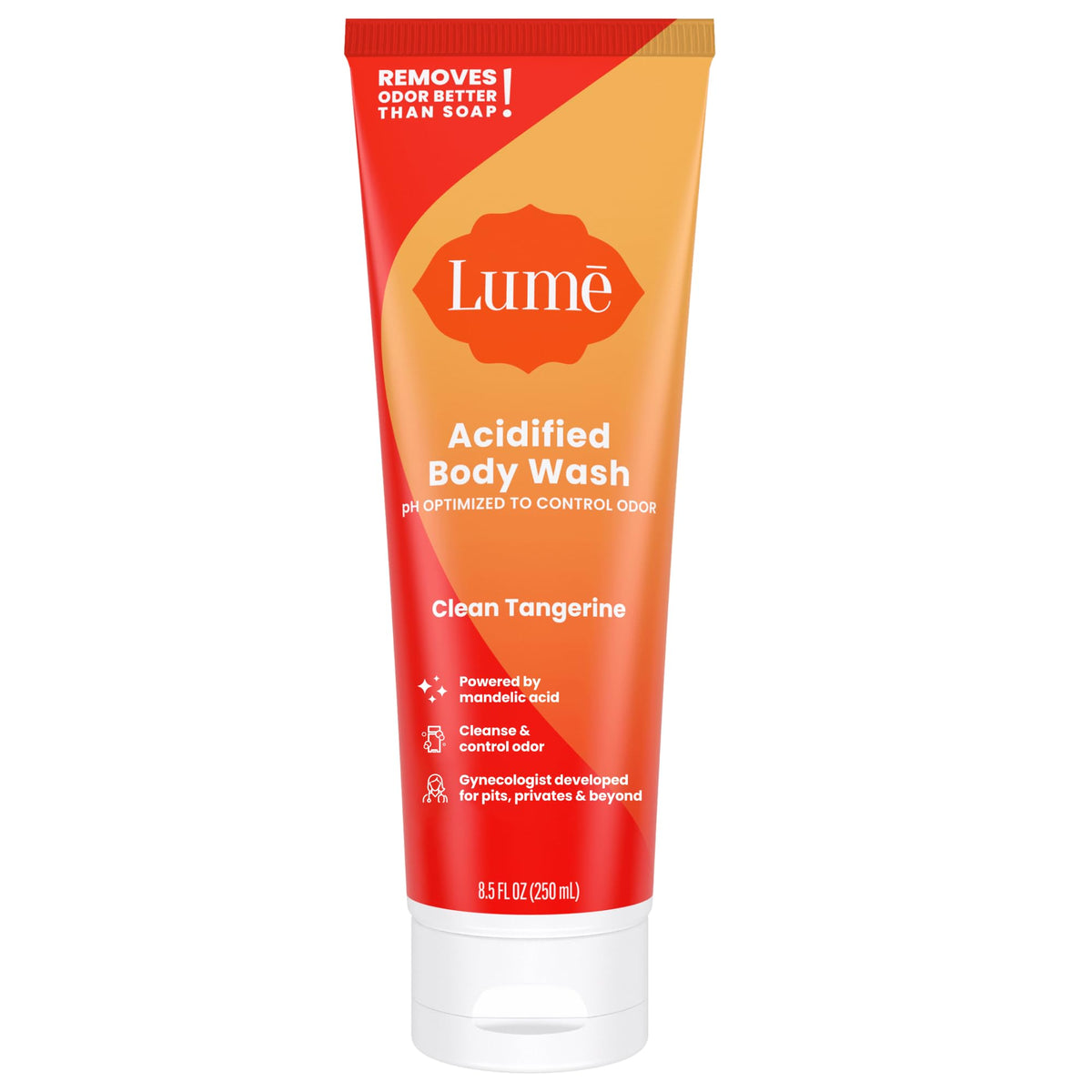Lume Acidified Body Wash for Odor Control