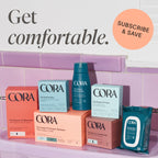 Cora Organic Cotton Tampons | Leak-Proof Comfort

