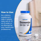 Nutricost Glucosamine HCl 1800mg with Chondroitin & MSM

