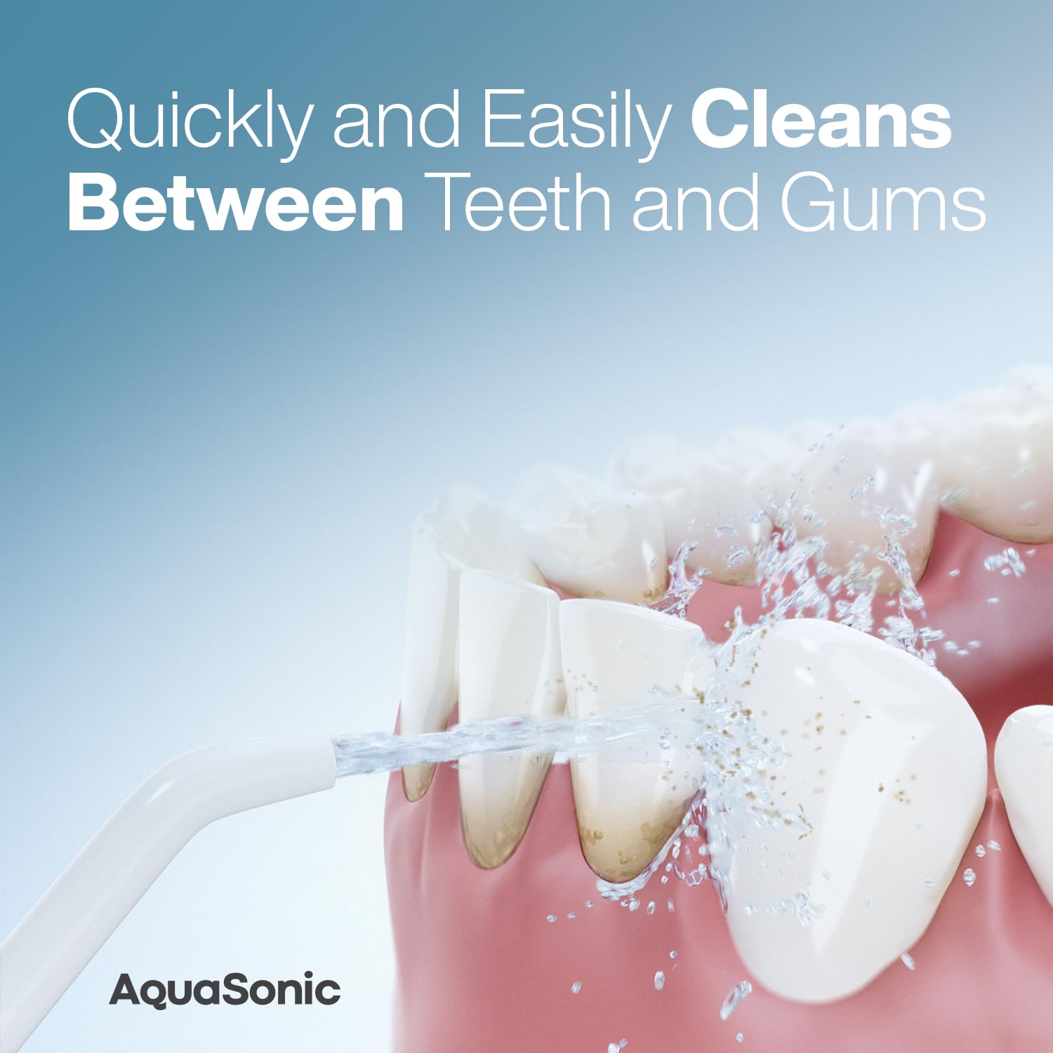 AquaSonic Aqua Flosser Cordless Water Flosser

