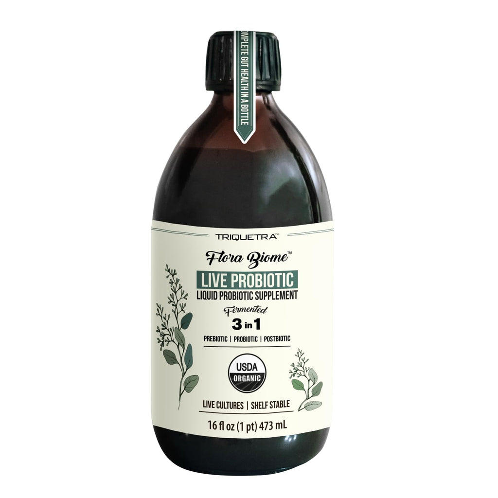 Flora Biome Probiotic Prebiotic Postbiotic Organic Wellness

