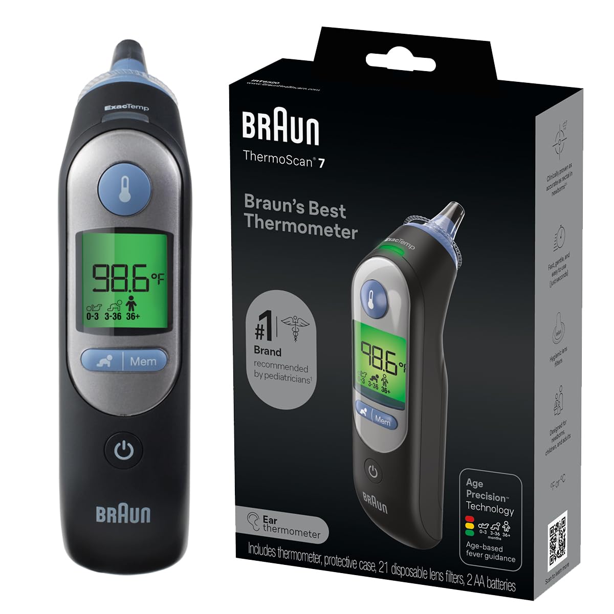 Braun Digital Ear Thermometer | Age Precision

