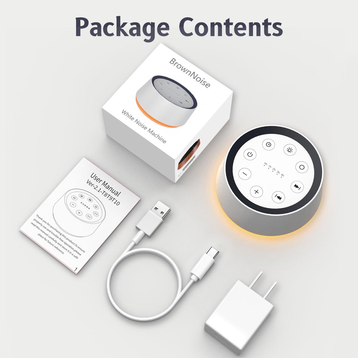 Noise Sound Machine - 30 Sounds, Memory, Timers


