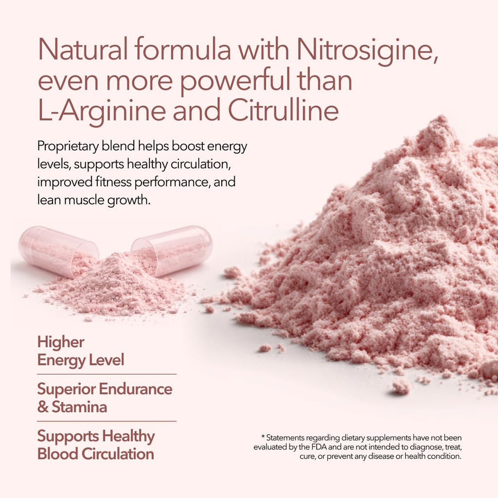 Nitric Oxide Booster by Juvenon BloodFlow-7 | Nitrosigine & S7

