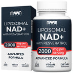 MOM NUTRIX Liposomal NAD Supplement with Resveratrol

