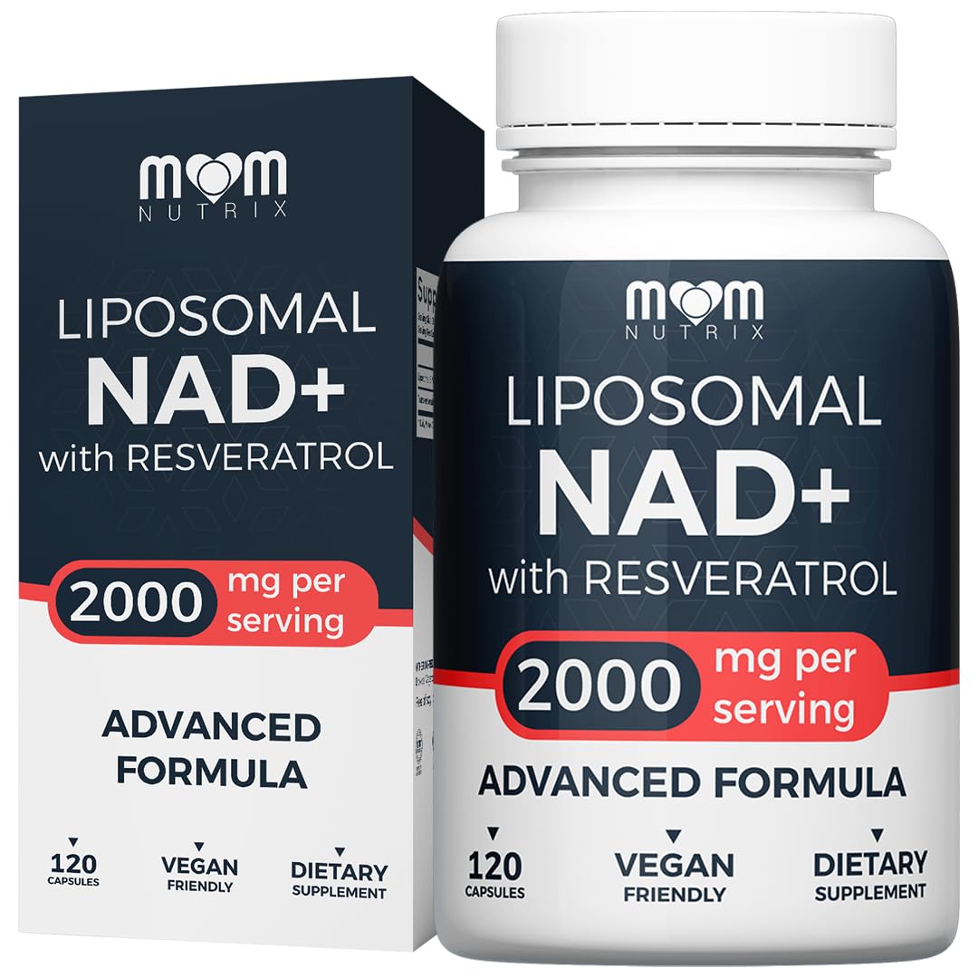 MOM NUTRIX Liposomal NAD Supplement with Resveratrol

