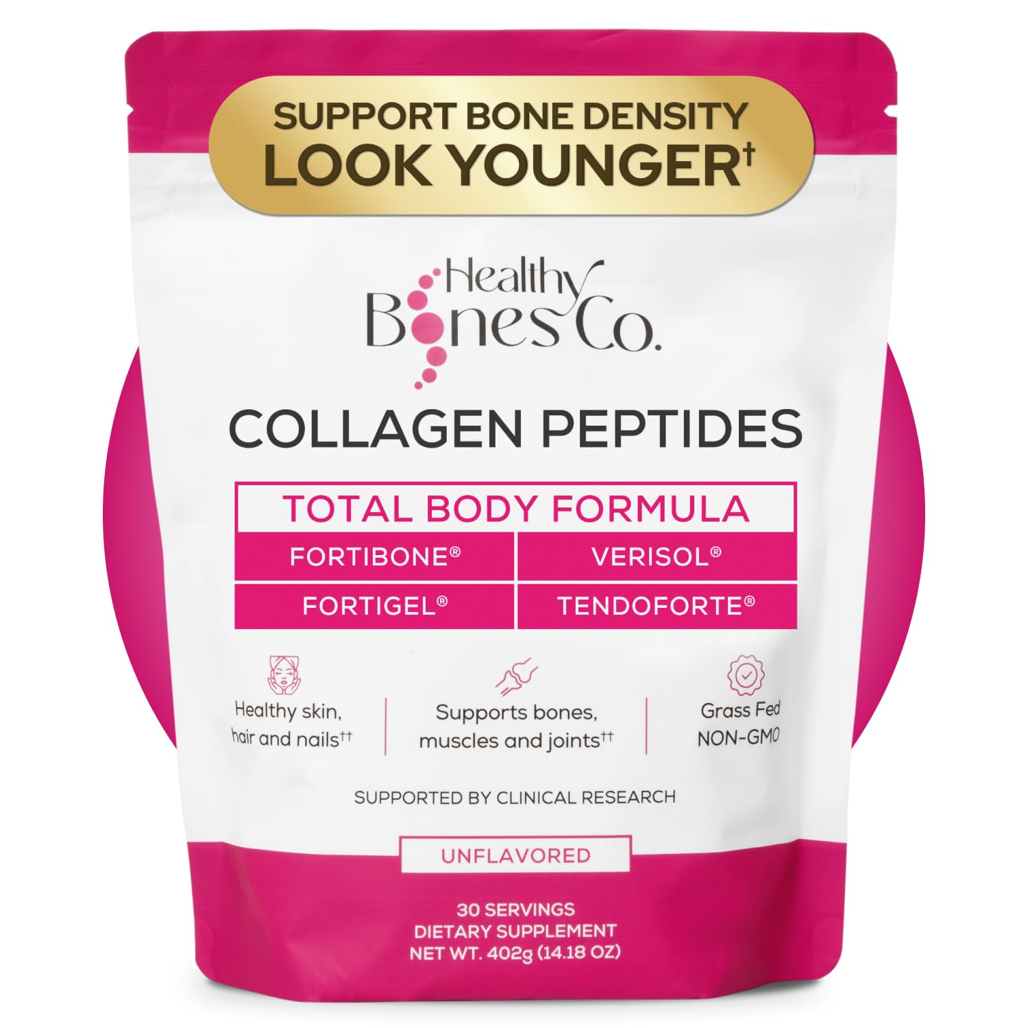 FORTIBONE Collagen Peptides with FORTIGEL VERISOL TENDOFORTE

