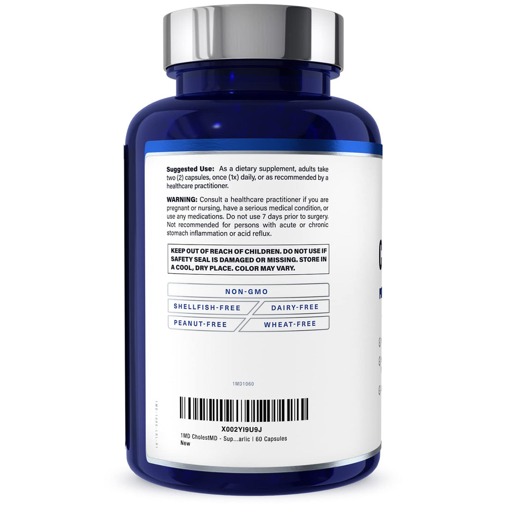 CholestMD by 1MD Nutrition with Olive Leaf & Bergavit

