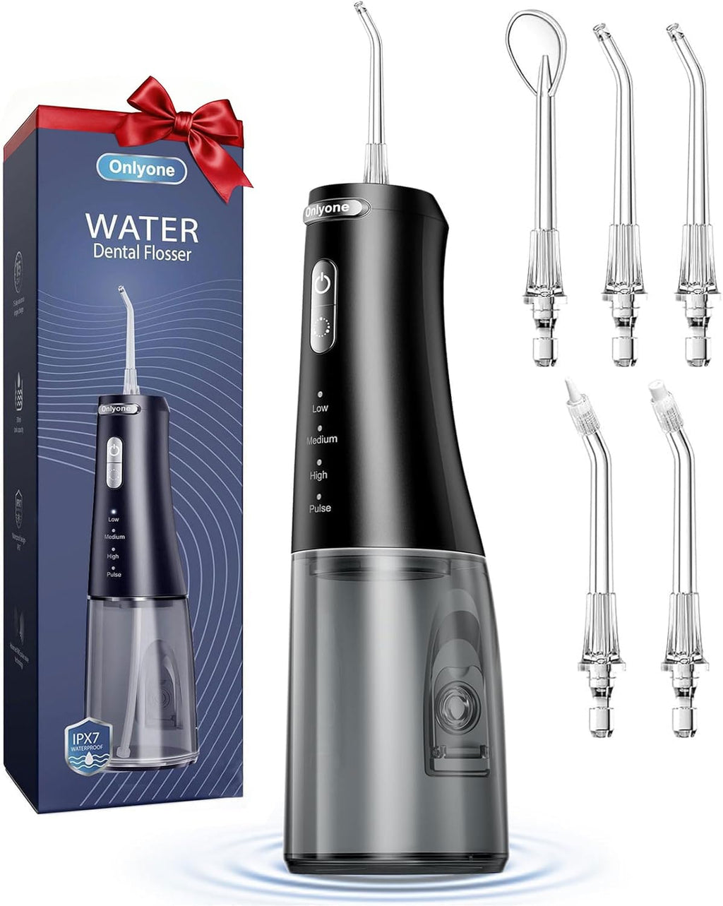 Onlyone Cordless Water Flosser with Adjustable Pressure


