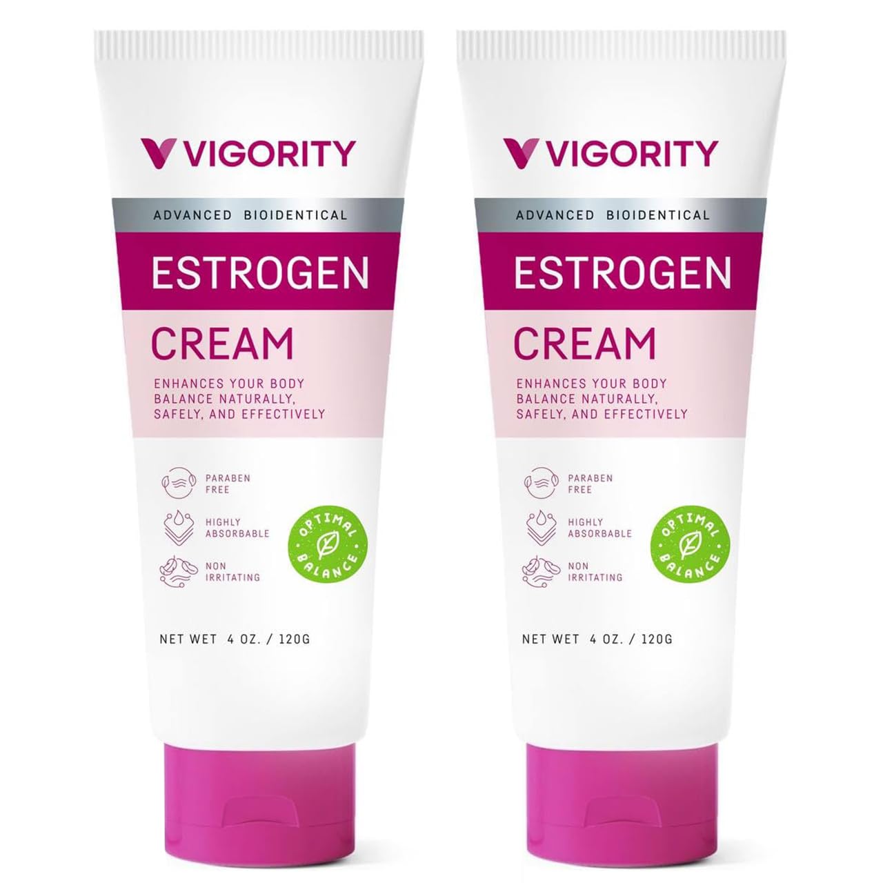 Vigority Estrogen Cream for Women Natural Bioidentical Balance