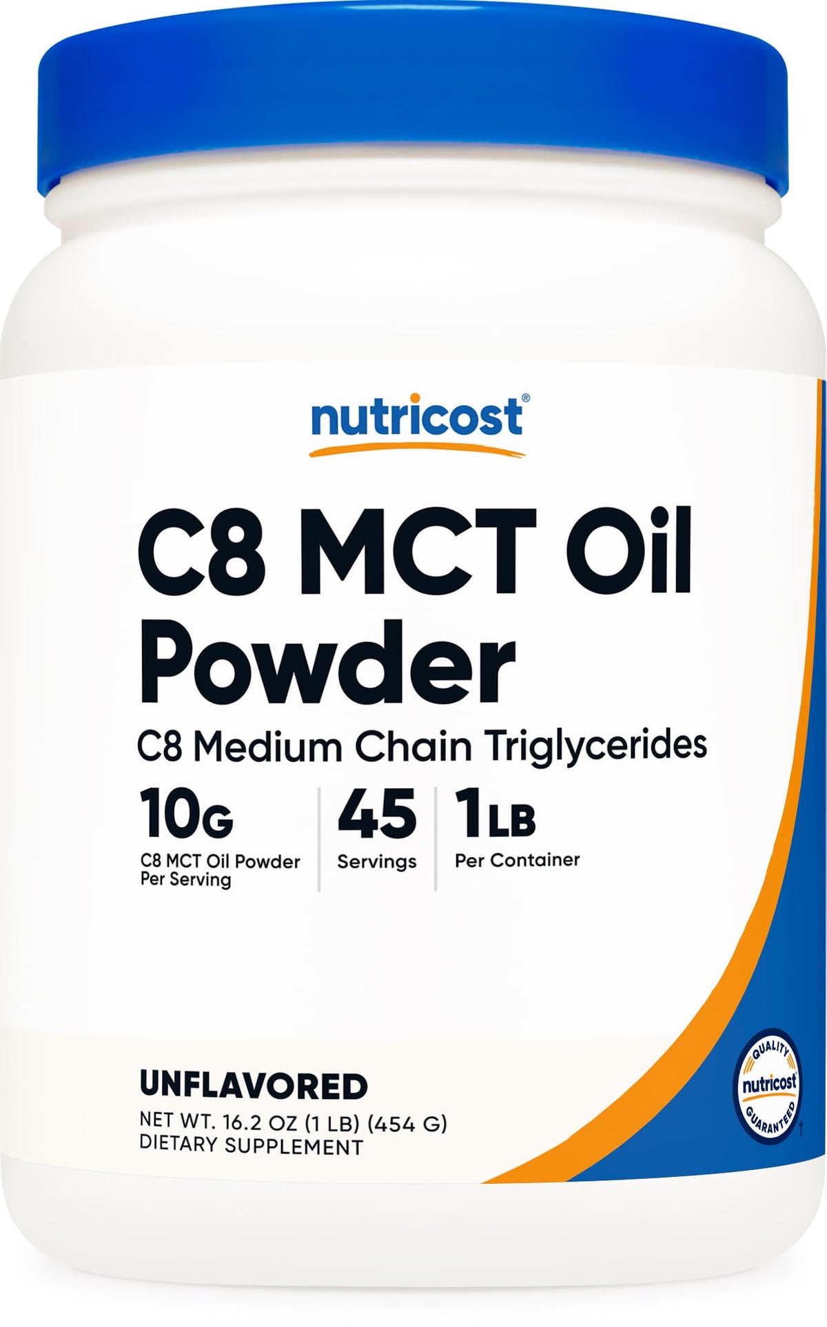 Nutricost C8 MCT Oil Powder 95% C8