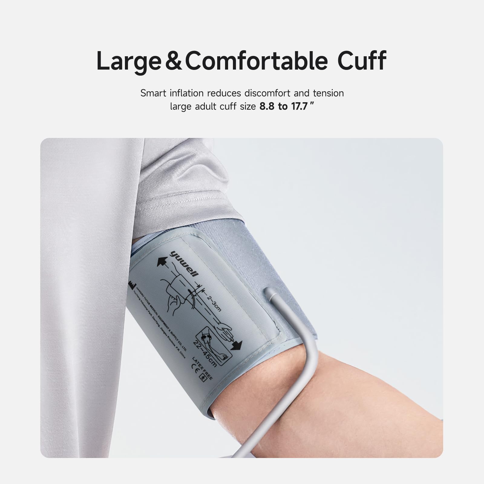 Yuwell Blood Pressure Monitor with Voice Broadcast


